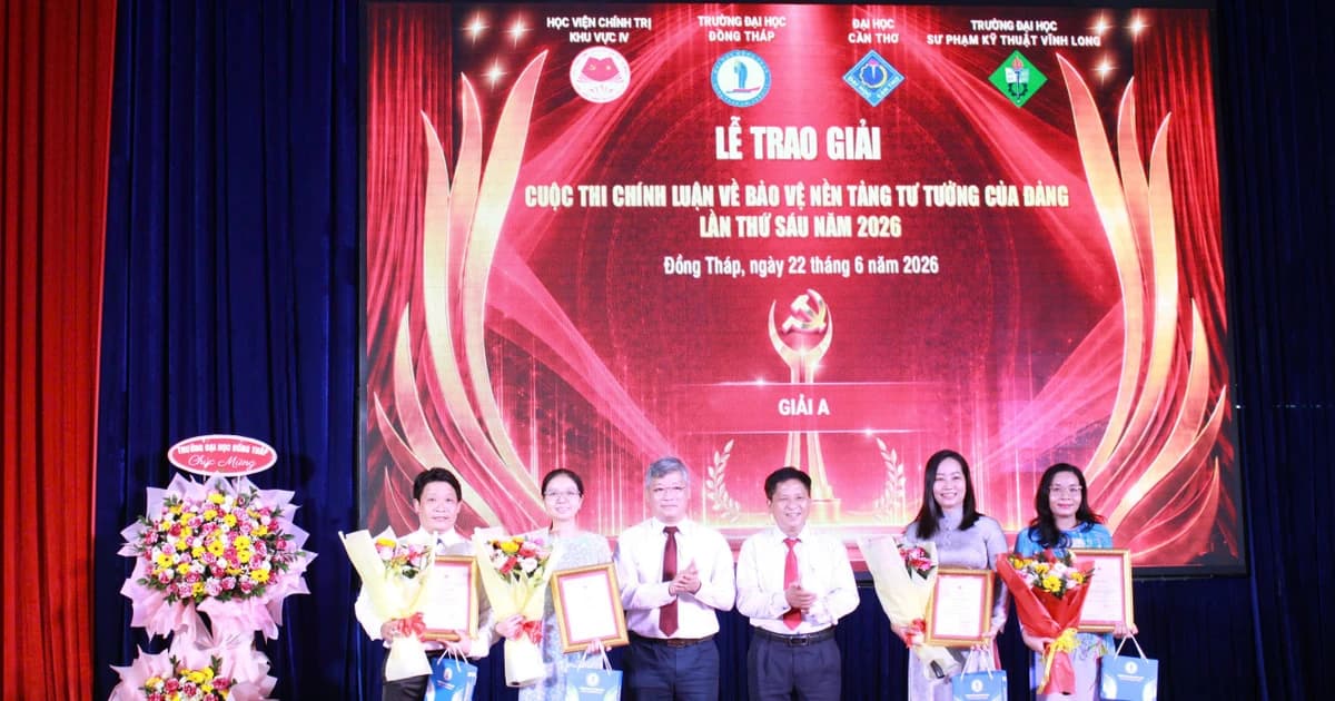 Vinh danh 45 tác phẩm Cuộc thi chính luận bảo vệ nền tảng tư tưởng của Đảng