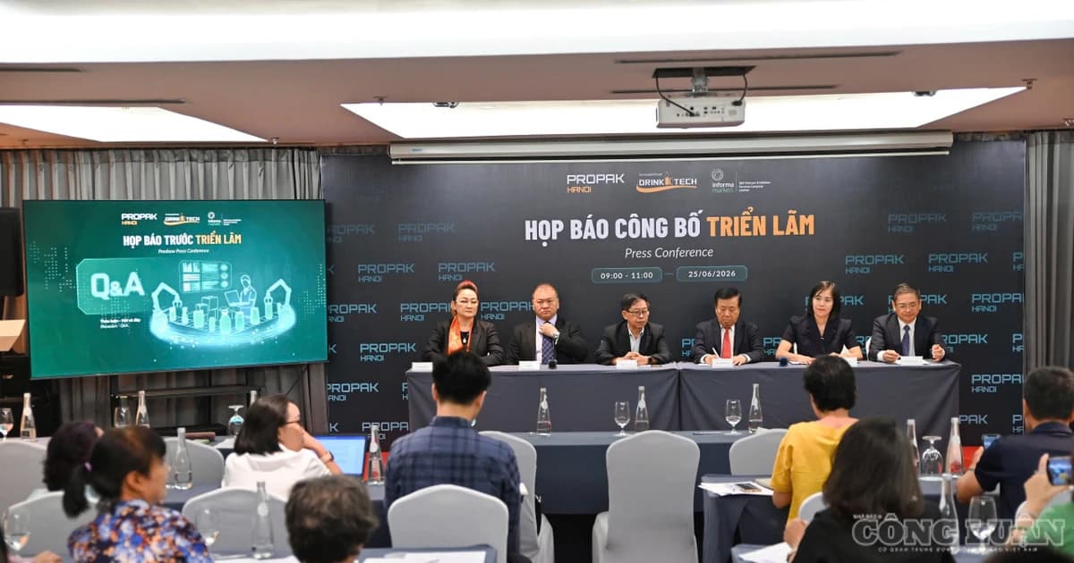 Hà Nội sắp có triển lãm quốc tế về công nghệ xử lý, chế biến và đóng gói