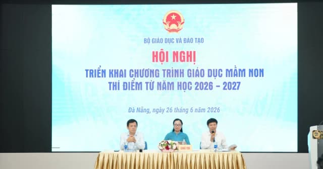Triển khai Chương trình giáo dục mầm non thí điểm từ năm học 2026 - 2027
