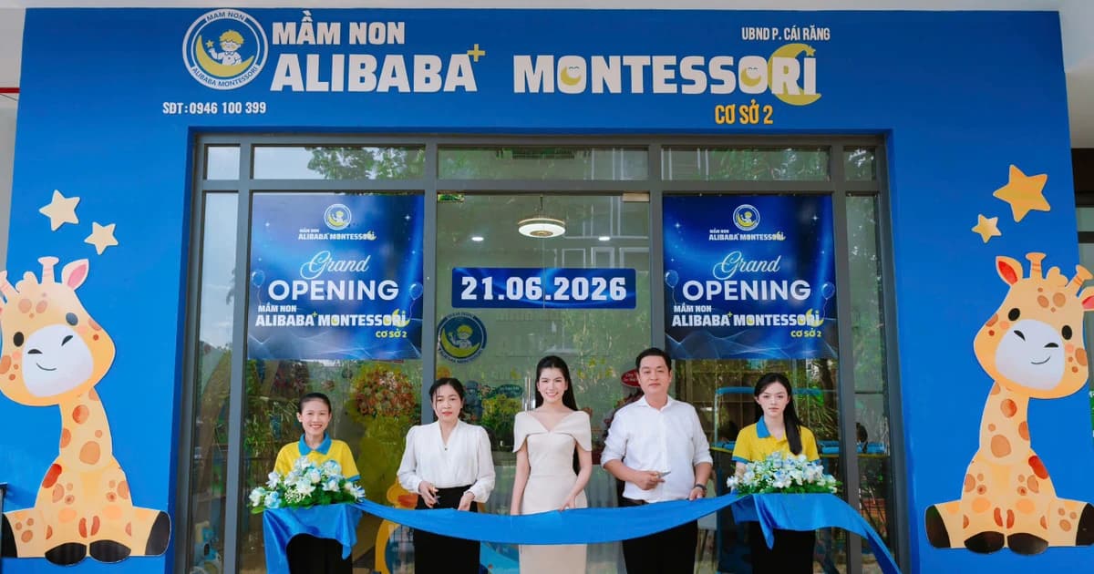 Phụ huynh có thêm lựa chọn Giáo dục Mầm non song ngữ tại TP Cần Thơ