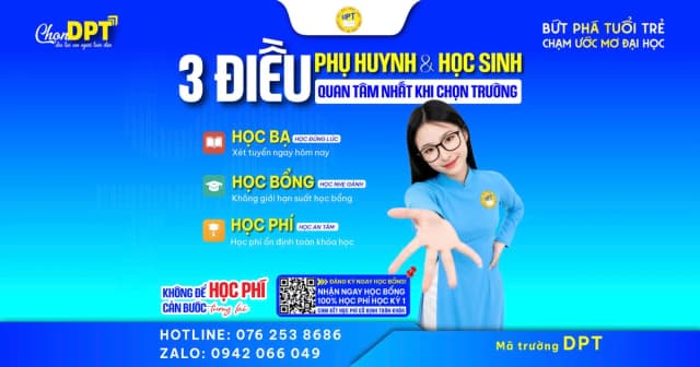 Ba chữ ‘học’ được nhiều thí sinh quan tâm khi chọn trường đại học