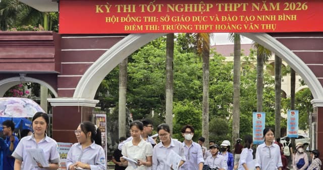 Ninh Bình dẫn đầu cả nước về điểm trung bình Kỳ thi tốt nghiệp THPT năm 2026