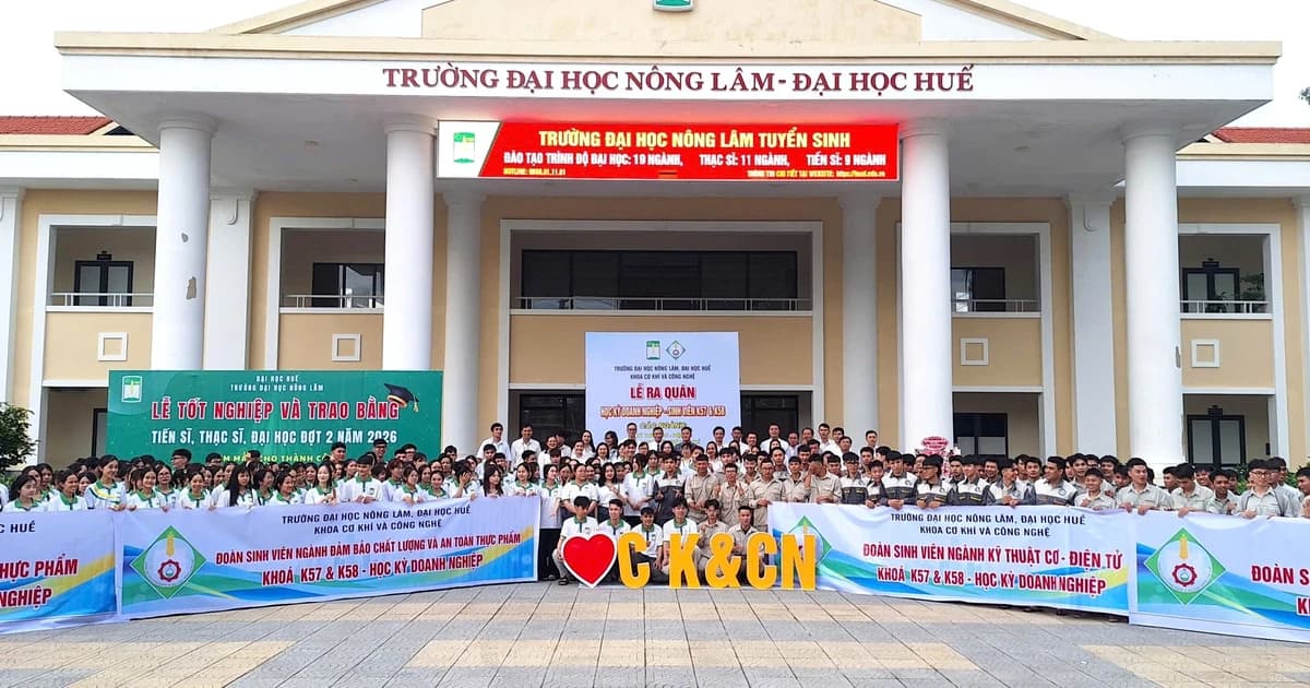 Sinh viên Nông Lâm Huế sẵn sàng thành ‘thợ giỏi’ trước khi làm thầy tốt