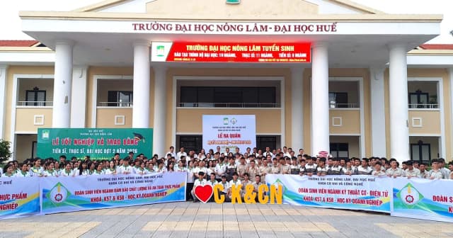 Sinh viên Nông Lâm Huế sẵn sàng thành ‘thợ giỏi’ trước khi làm thầy tốt