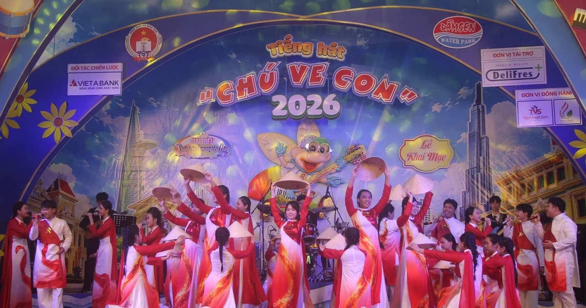133 đội thi tranh tài tại Hội thi Tiếng hát Chú ve con năm 2026