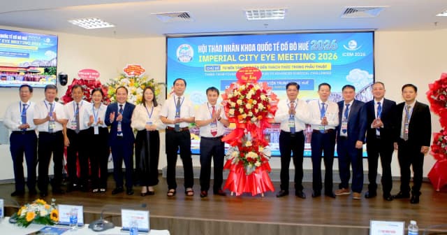 Hơn 200 chuyên gia tham dự Hội thảo nhãn khoa quốc tế Cố đô Huế lần thứ 7