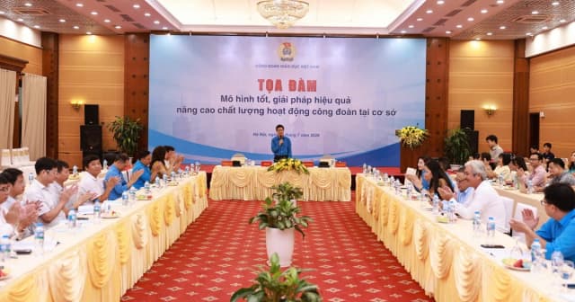 Chia sẻ mô hình nâng cao chất lượng hoạt động công đoàn trong trường học