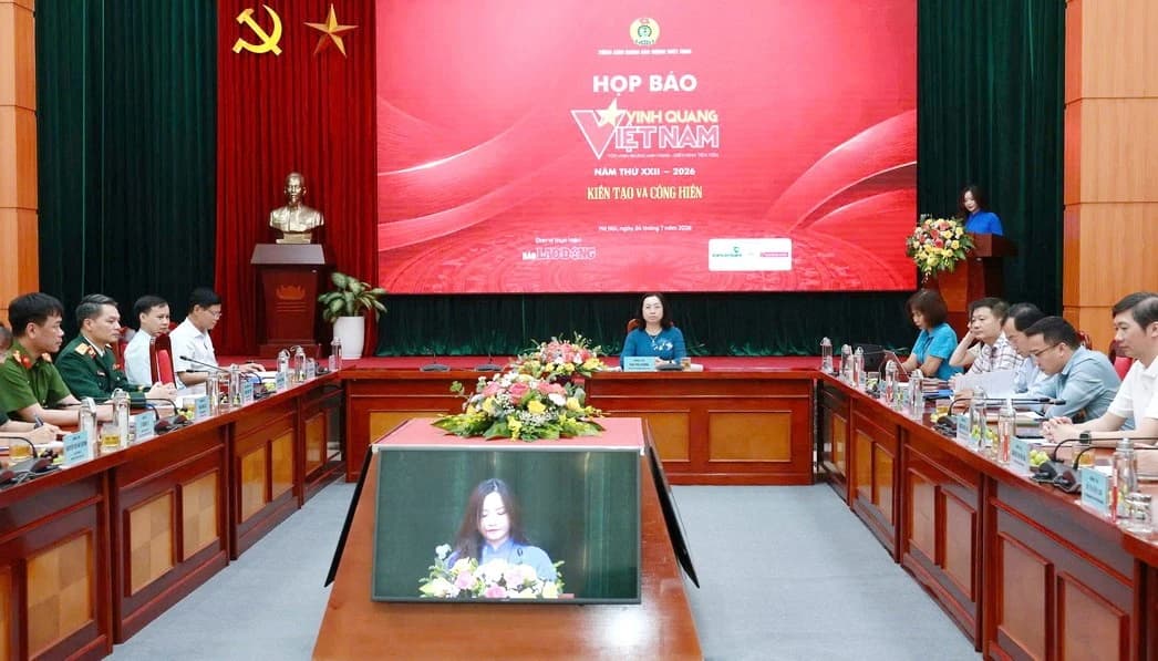 Tôn vinh 13 tập thể và cá nhân tại chương trình Vinh quang Việt Nam 2026