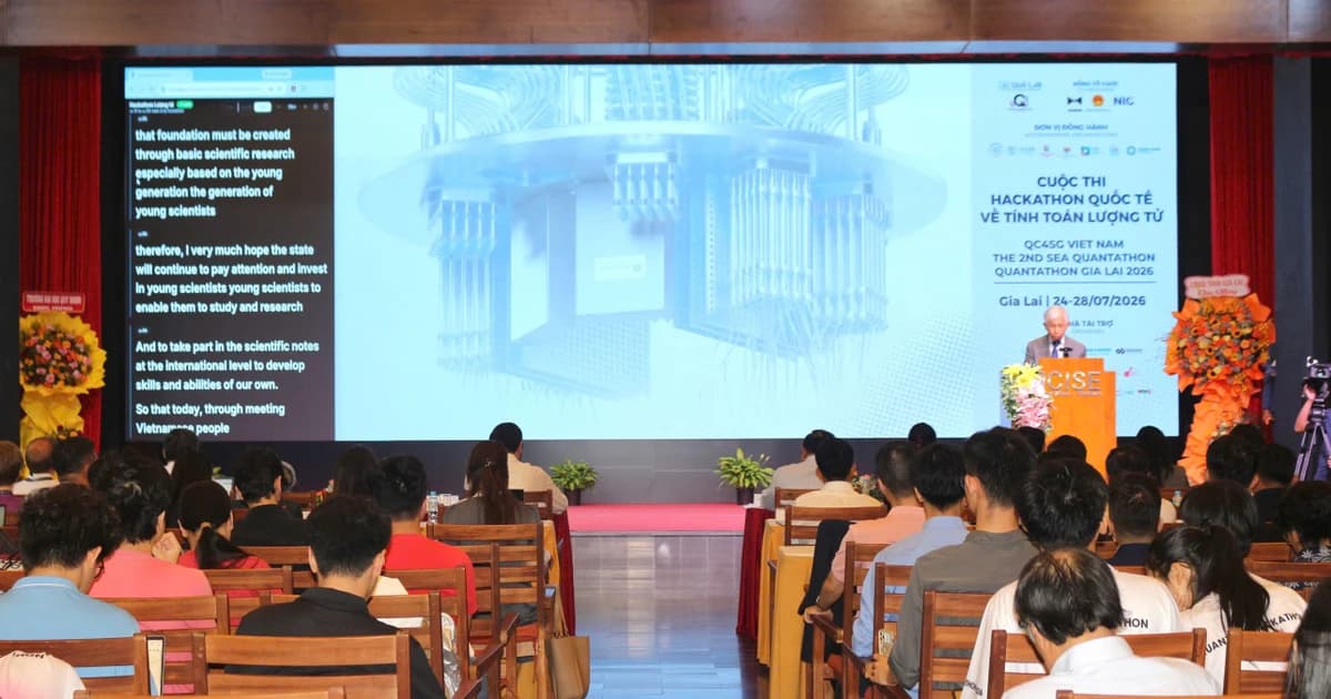 Gia Lai khai mạc Hackathon quốc tế về tính toán lượng tử