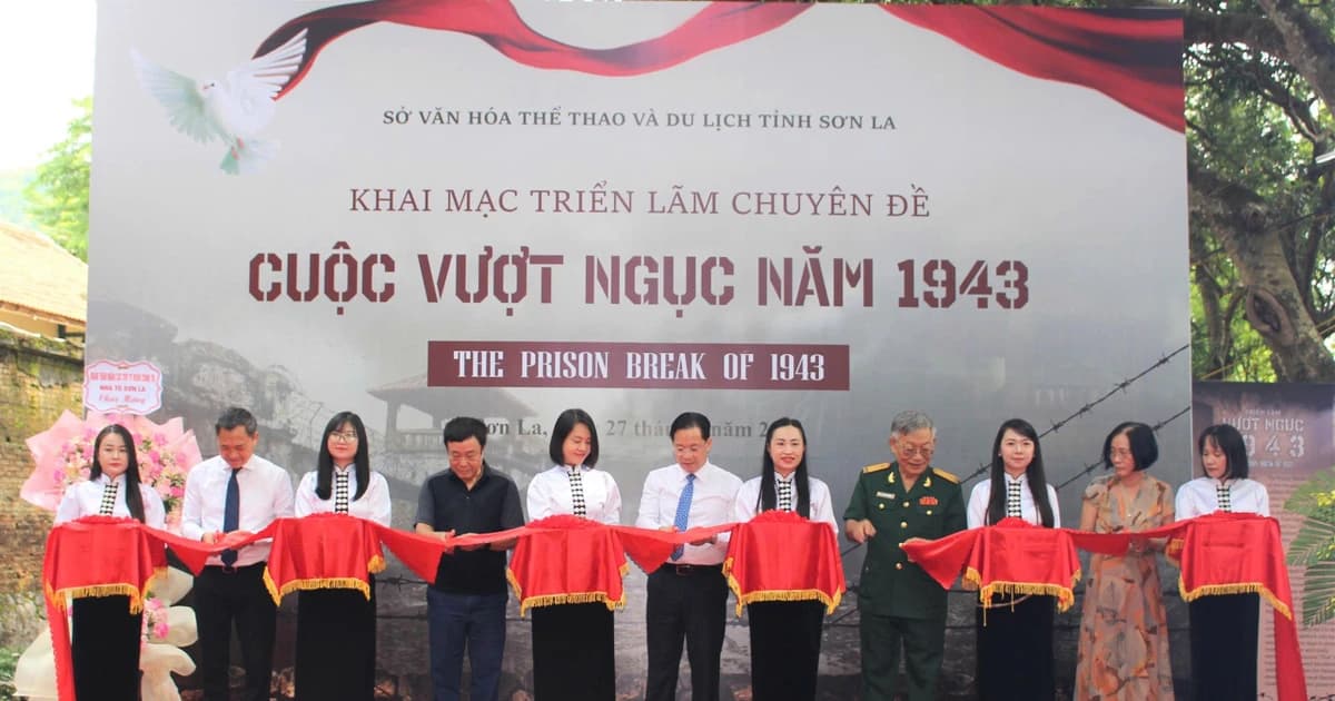 Sơn La khai mạc triển lãm 'Cuộc vượt ngục năm 1943'