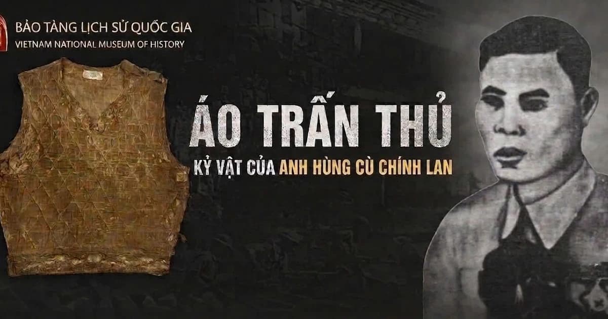 Chiếc áo trấn thủ, chứng tích lịch sử đặc biệt của anh hùng Cù Chính Lan