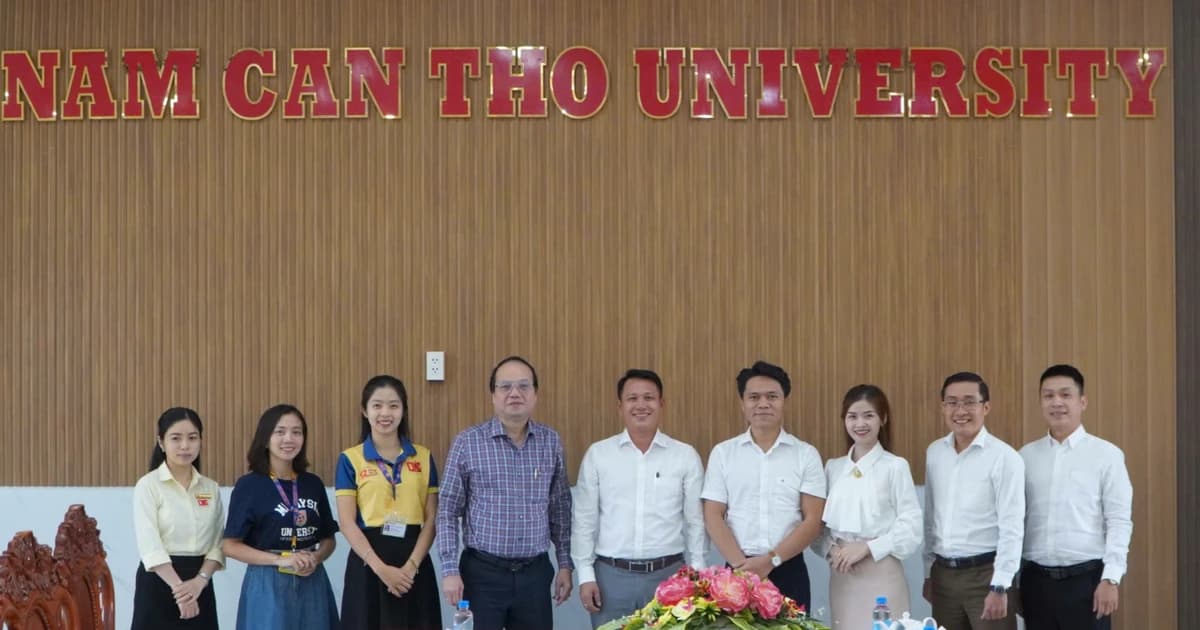 Báo GD&TĐ cùng Trường ĐH Nam Cần Thơ tăng cường hợp tác và truyền thông