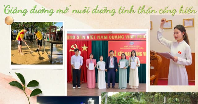 'Giảng đường mở' nuôi dưỡng tinh thần cống hiến