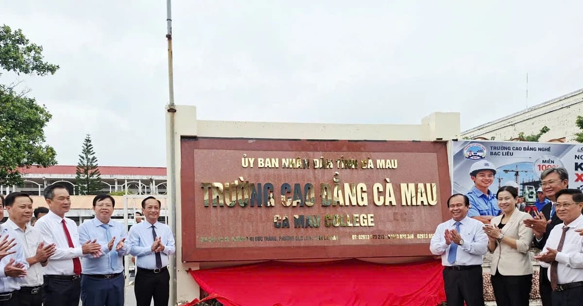 Cà Mau dự kiến giảm hơn 51% cơ sở giáo dục công lập sau sắp xếp