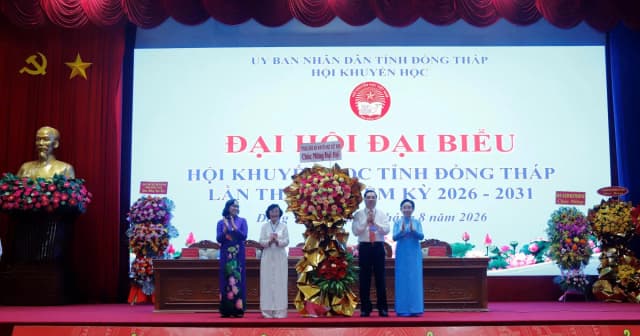 Bà Đồng Thị Bạch Tuyết tái đắc cử Chủ tịch Hội Khuyến học tỉnh Đồng Tháp