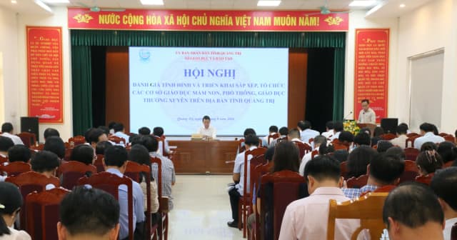 Quảng Trị tổ chức lại mạng lưới cơ sở giáo dục theo hướng tinh gọn, hiệu quả