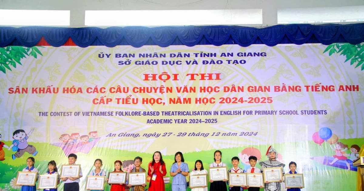 An Giang dự kiến kinh phí đưa tiếng Anh thành ngôn ngữ thứ hai trong trường học