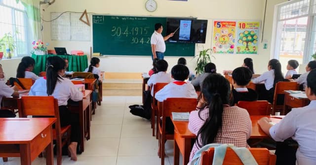 Dạy học 2 buổi/ngày từng bước đi vào nền nếp