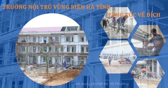 Trường nội trú vùng biên Hà Tĩnh tăng tốc về đích trước thềm năm học mới
