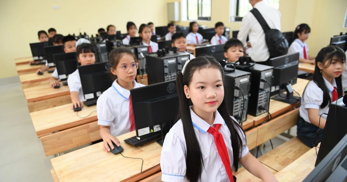 Dạy AI từ lớp 1 cần có lộ trình và thầy cô kiểm soát