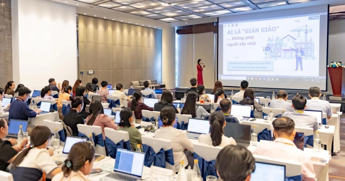 Giáo dục trí tuệ nhân tạo cho học sinh phổ thông: Giáo viên phải hiểu công nghệ