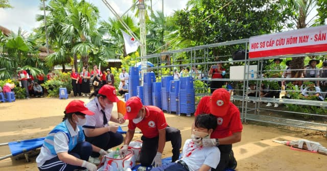 Kỳ 2: Đưa sơ cấp cứu vào trường học, hành trang sinh tồn từ những giờ thực hành