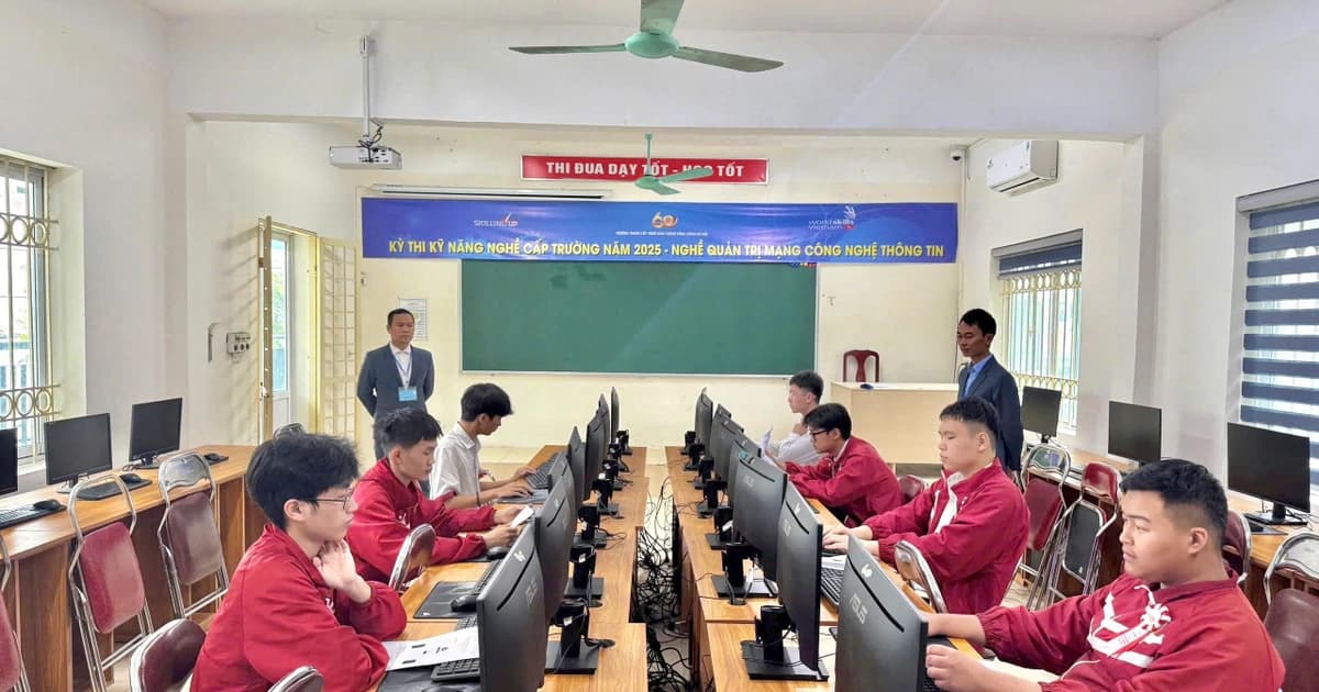 Bộ GD&ĐT hoàn thiện quy định tổ chức các kỳ thi kỹ năng nghề