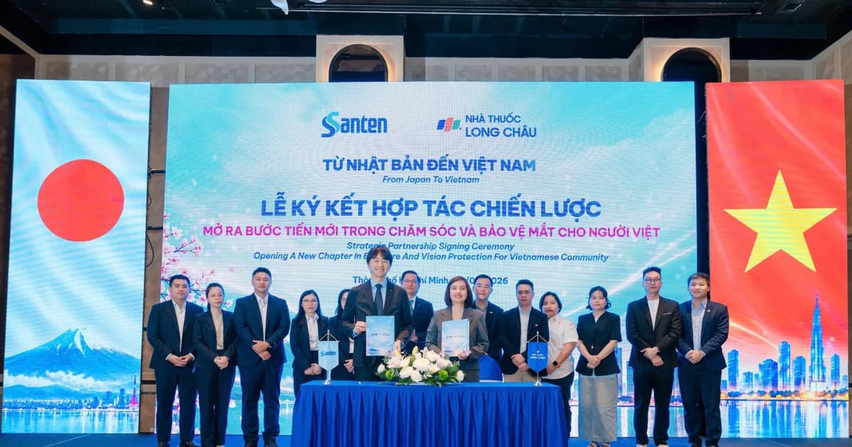Long Châu và Santen hợp tác, mở rộng hệ giải pháp về bệnh lý về mắt tại Việt Nam