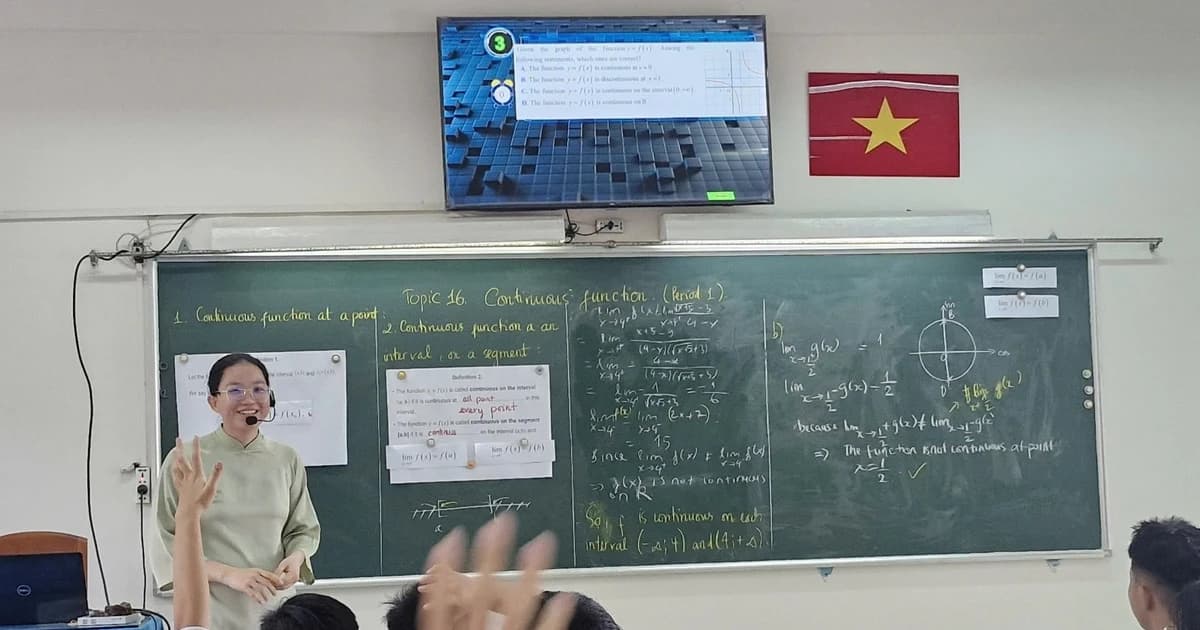 Đưa tiếng Anh thành ngôn ngữ thứ hai, thúc đẩy chuyển đổi số trong trường học