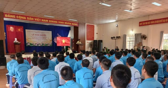 200 người cai nghiện ma túy được đào tạo nghề