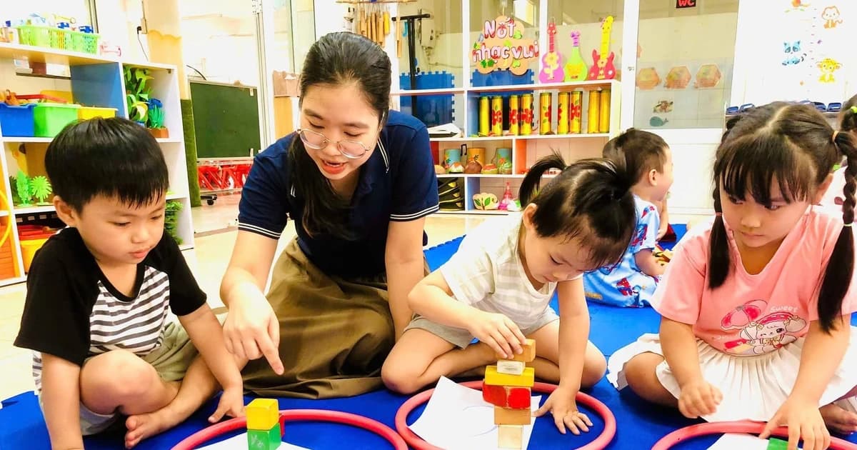 Chương trình mầm non mới khơi mở năng lực trẻ qua trải nghiệm