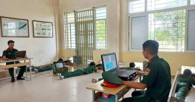 Ứng dụng công nghệ số, nâng chất lượng giáo dục quốc phòng và an ninh