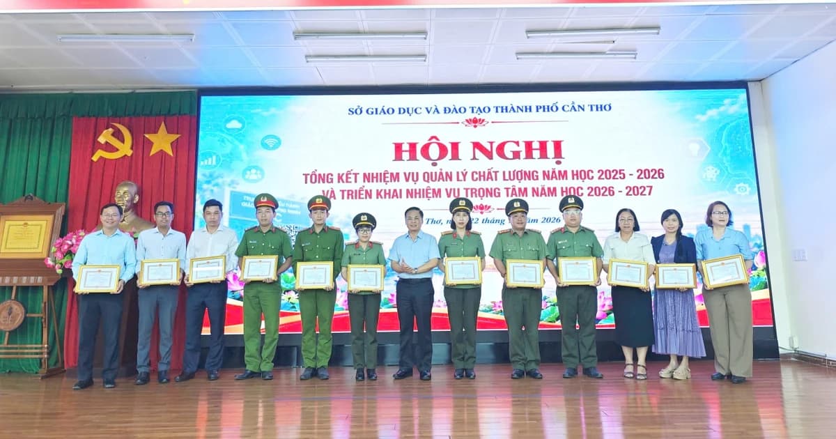 TP Cần Thơ nâng cao chất lượng quản lý giáo dục, đẩy mạnh chuyển đổi số