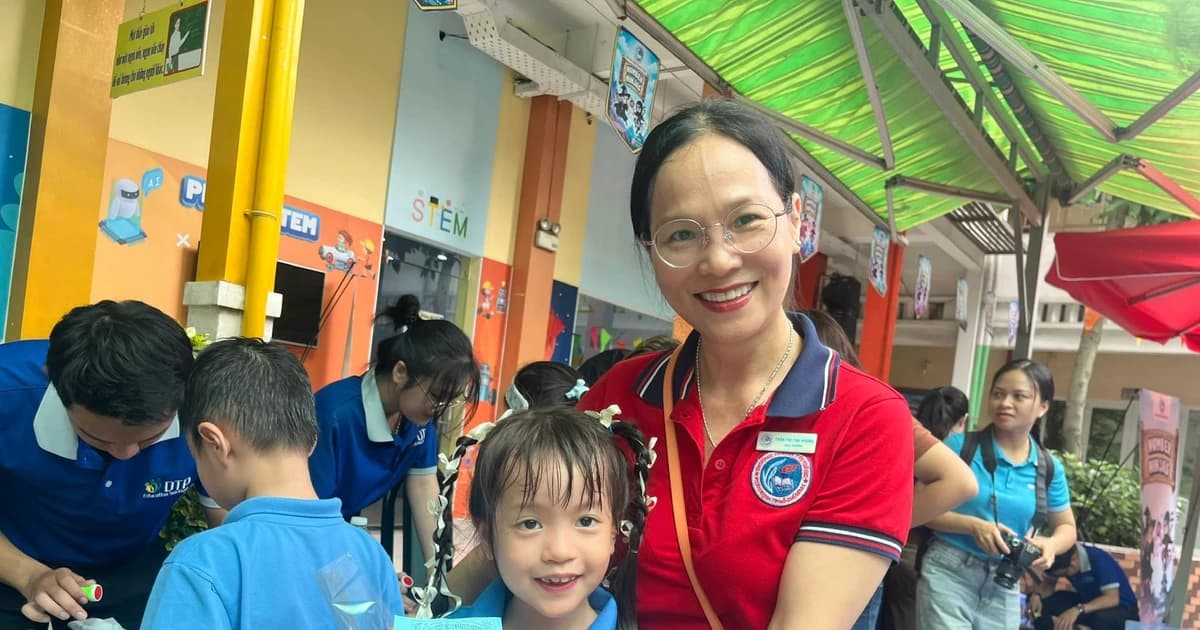 Trường học mở không gian trải nghiệm tiếng Anh mời phụ huynh nhập cuộc