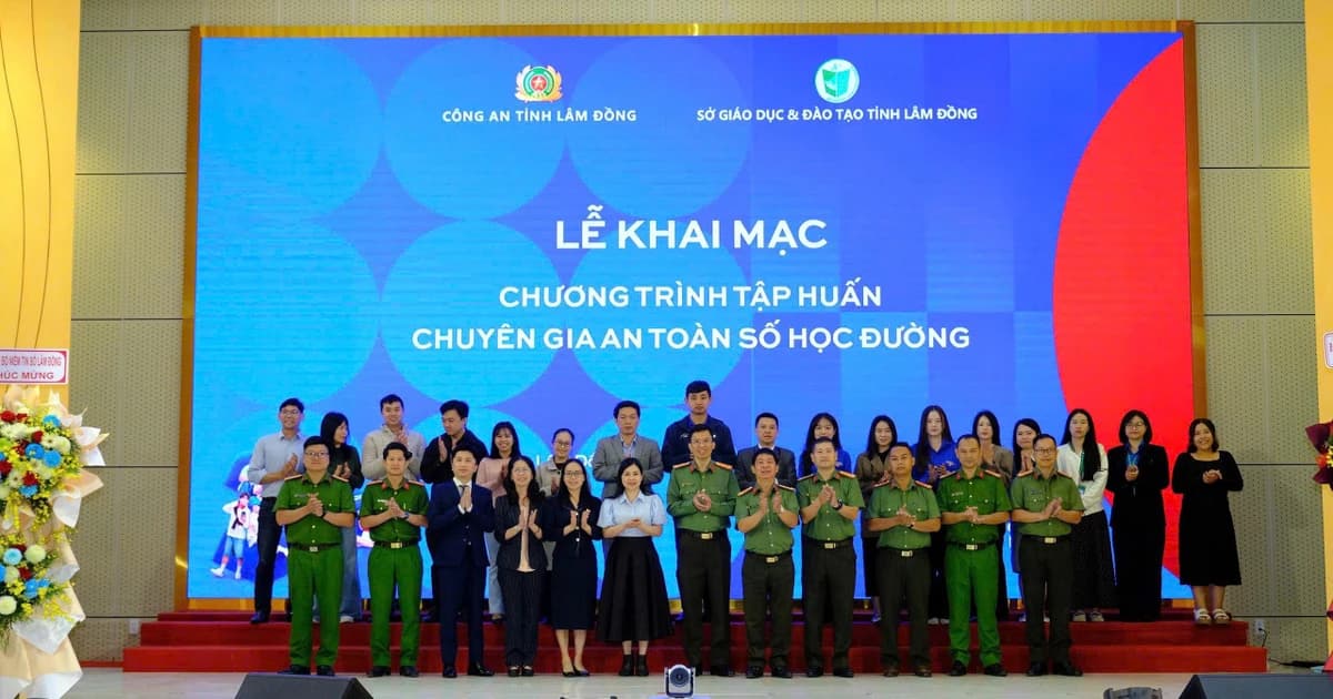 Tập huấn chuyên gia an toàn số học đường, bảo vệ trẻ em trên không gian mạng