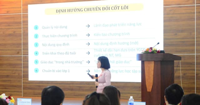 Đổi mới đào tạo giáo viên, đáp ứng Chương trình Giáo dục mầm non mới