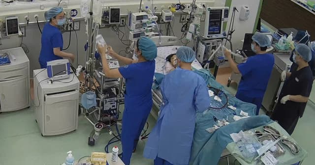 Cứu thành công bệnh nhi nguy kịch vì cúm A biến chứng viêm cơ tim tối cấp