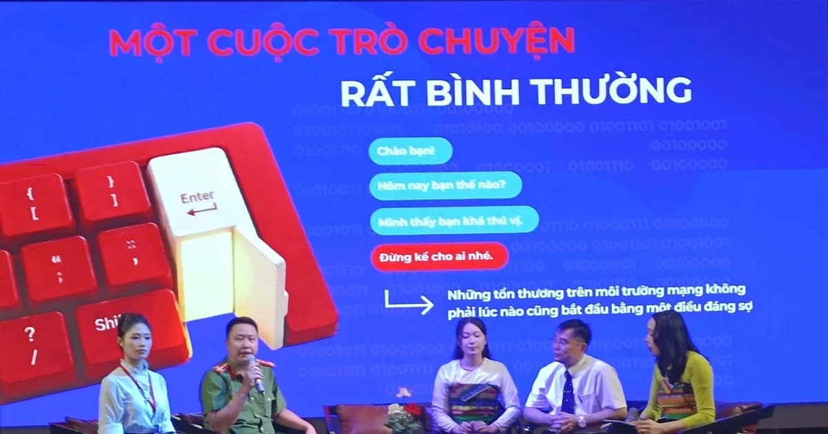 Chiến dịch 'Không một mình': Lá chắn bảo vệ trẻ em trên không gian mạng