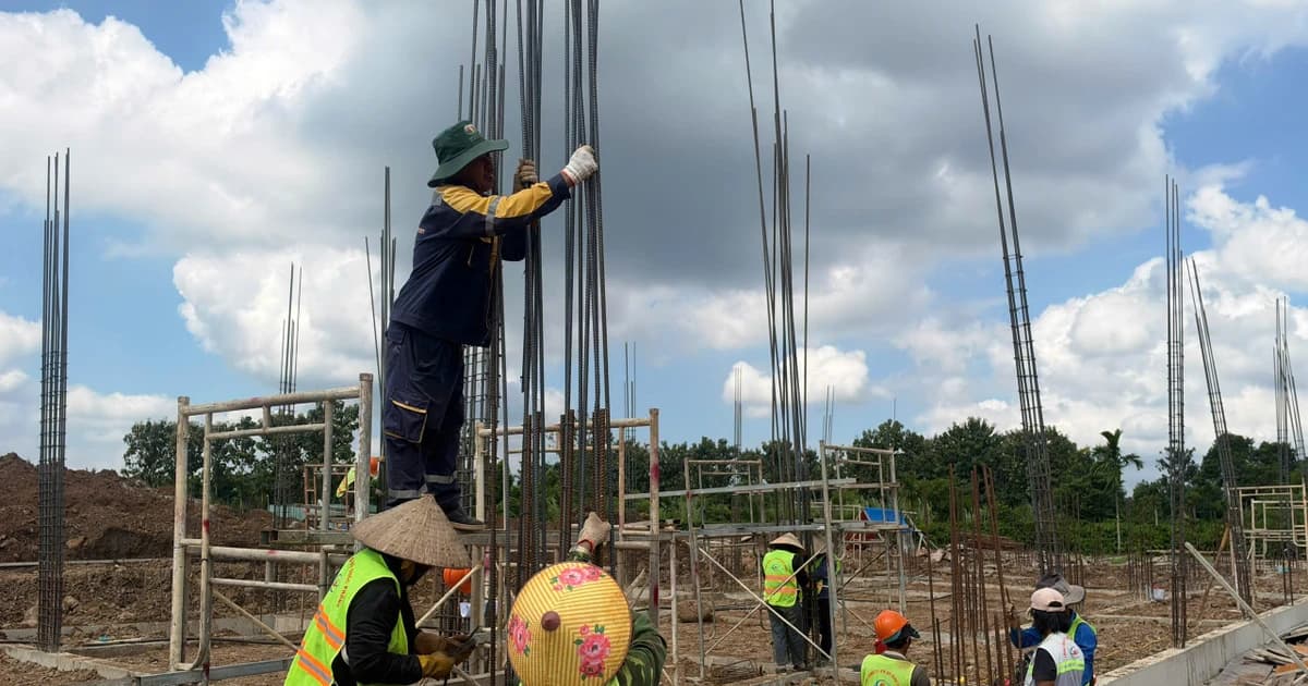 Tăng tốc xây trường nội trú hơn 225 tỷ đồng tại Lâm Đồng
